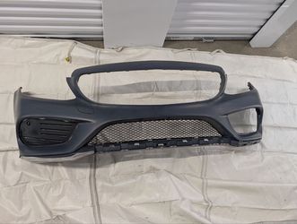 2015-2018 Mercedes C300 AMG OEM Front Bumper Cover - New Primed