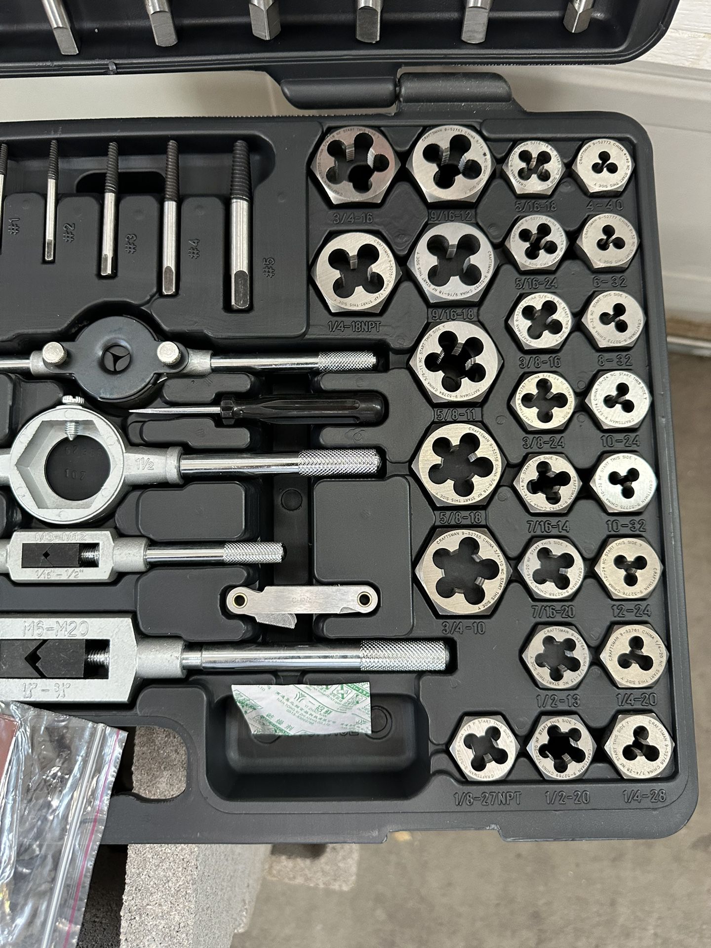 Craftsman 75pc Tap And Die Set for Sale in Mesa, AZ OfferUp