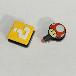 Super Mario Mini Marker (Nintendo + Kinder Joy Egg Toy) Question Block Pink Highlighter, Kinder Joy Super Mario Collection