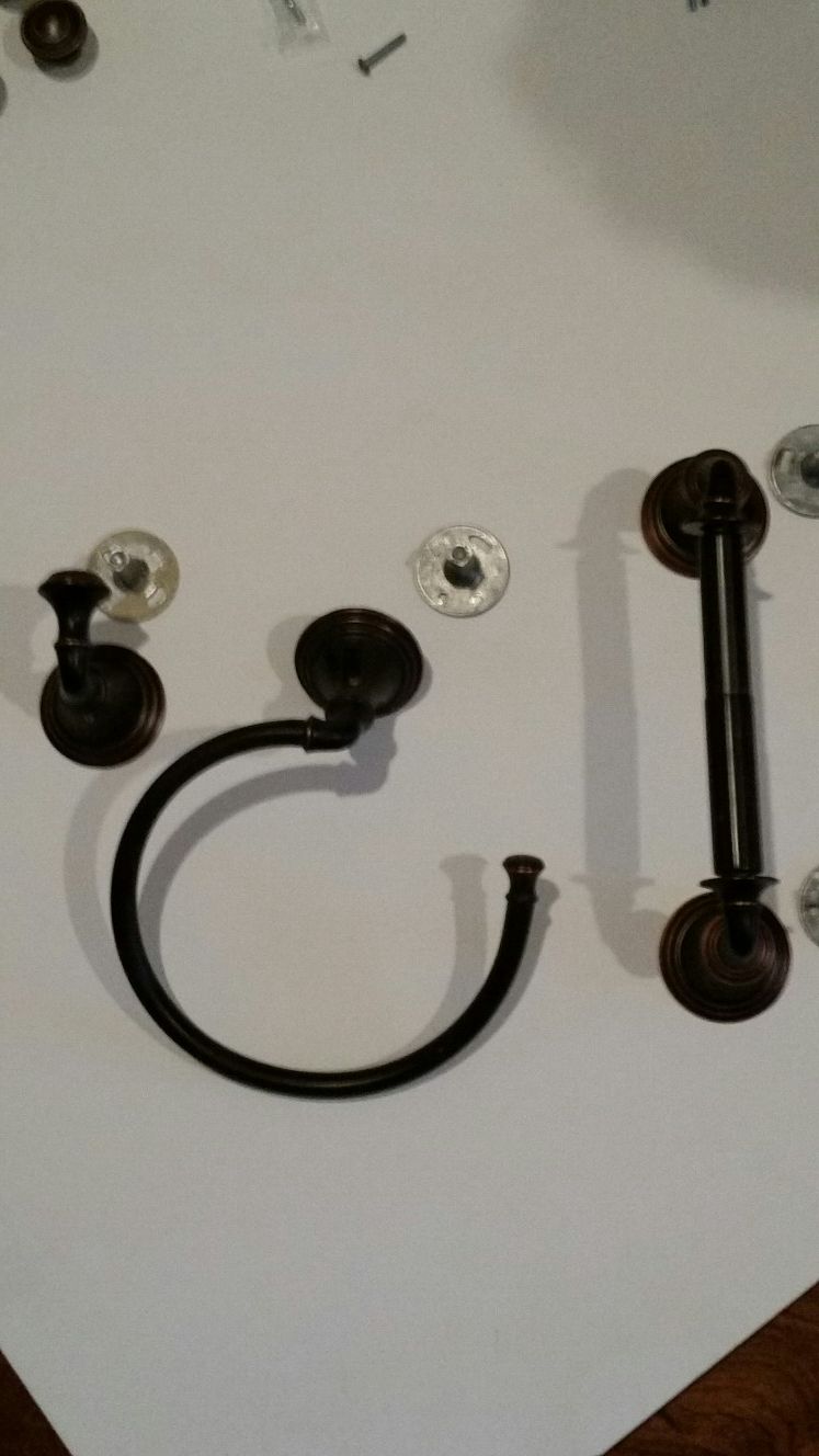 Towel Holder, Toilet Tissue Holder, Wall Hook