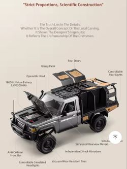 RC Cars Pickup Truck Tow Crawler 