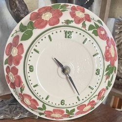 Vintage Ceramic Clock 