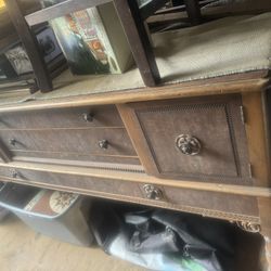 antique hutch