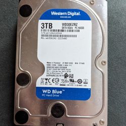 3tb WD Internal Hard Drive 