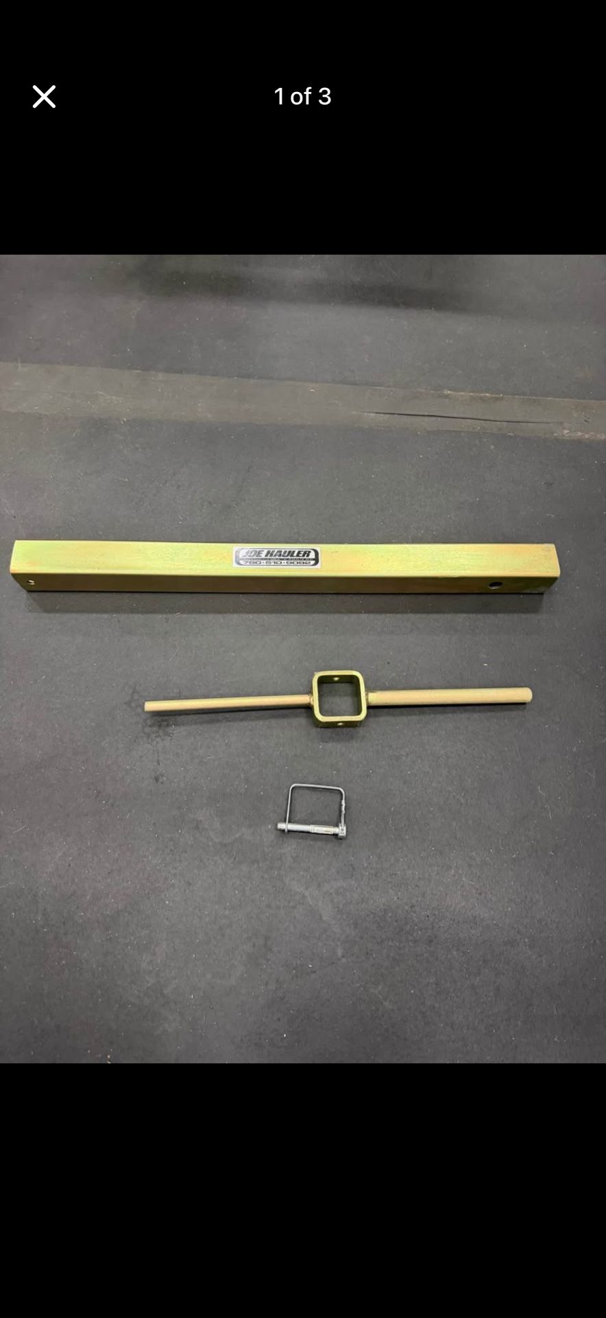 Motorcycle Hitch Mount Tire Changer