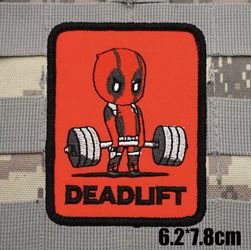 Deadpool Deadlift Patch