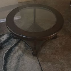 Coffee Table With Glass