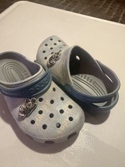 Disney Crocs Light Blue