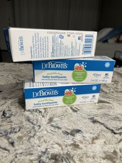 Dr Brown Baby Toothpaste