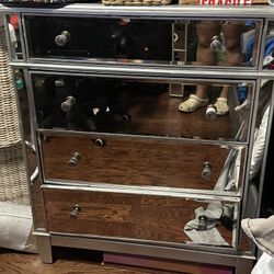 Mirror Chest Cabinet 