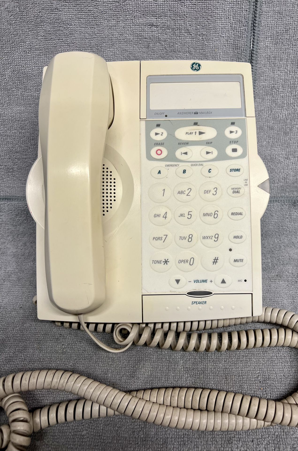 USED GE Kitchen Phone Digital Answering System 2-9972