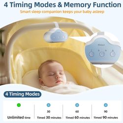 Rechargeable Baby Rocker Fits Stroller Handle Bassinet & Crib