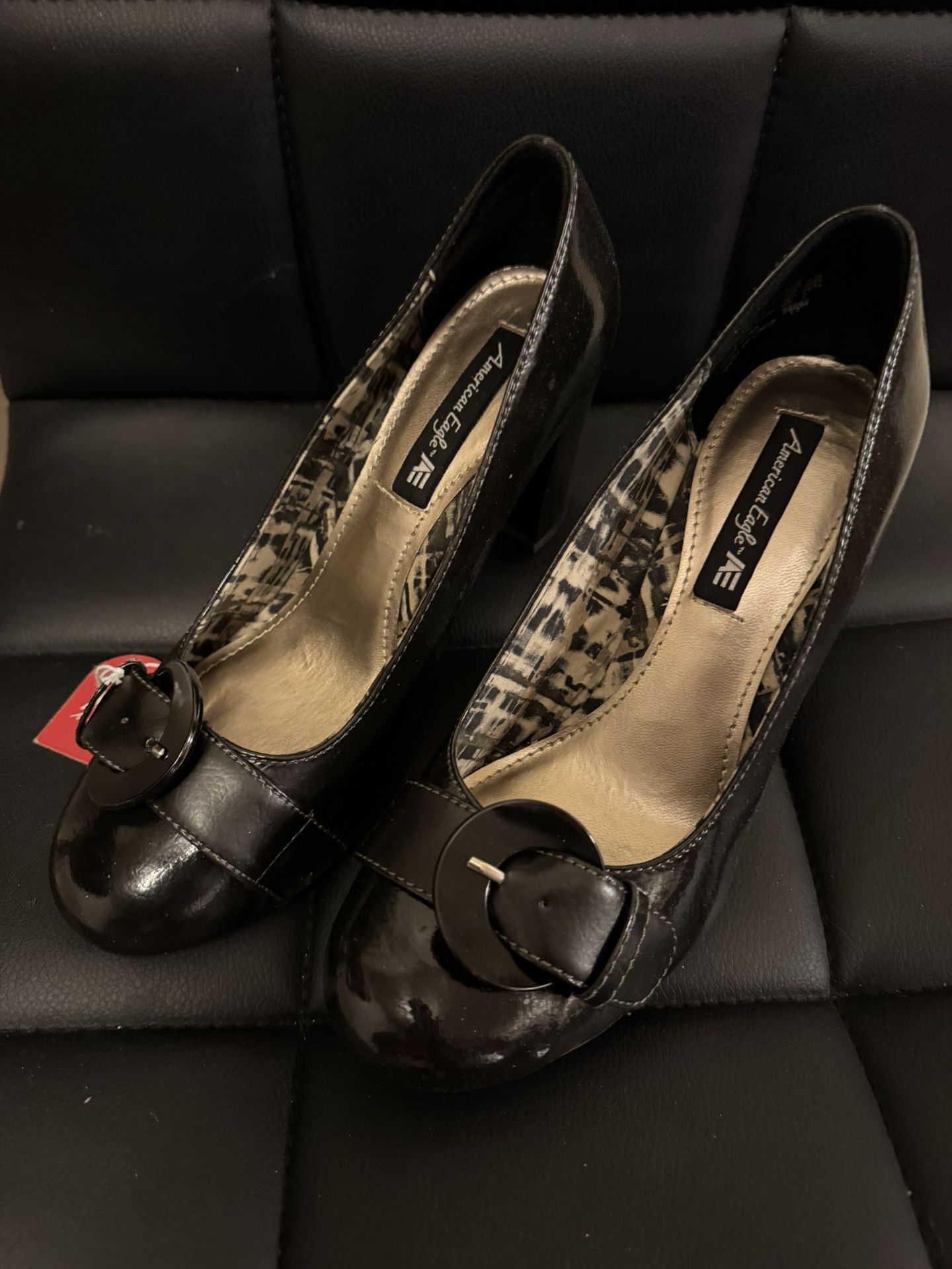 American Eagle Black Heels - Size 8.5