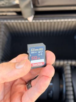 Sandisk 512GB V90 SD Memory Card