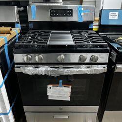 🍁 BRAND NEW $42 DOWN GE 30” GAS FREESTANDING GAS RANGE   🍁 WARRANTY🍁 
