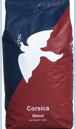 La Colombe Corsica Dark Roast Whole Bean Coffee - Notes of Baker's Chocolate