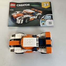 LEGO Set 31089 Creator 3in1 Sunset Track Racer Car Vehicle