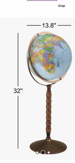 Negotiable, Price,,,,vintage., World Map Ball , office, class room, , Eduction, Kids, School, Decoration