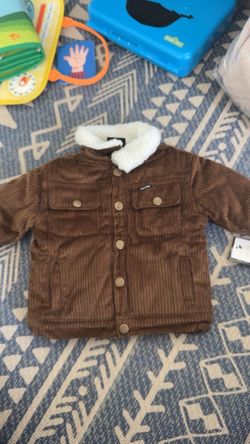 Volcom corduroy jacket 12M