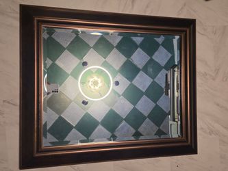 MCS  Wall Mirror Bronze 28x34
