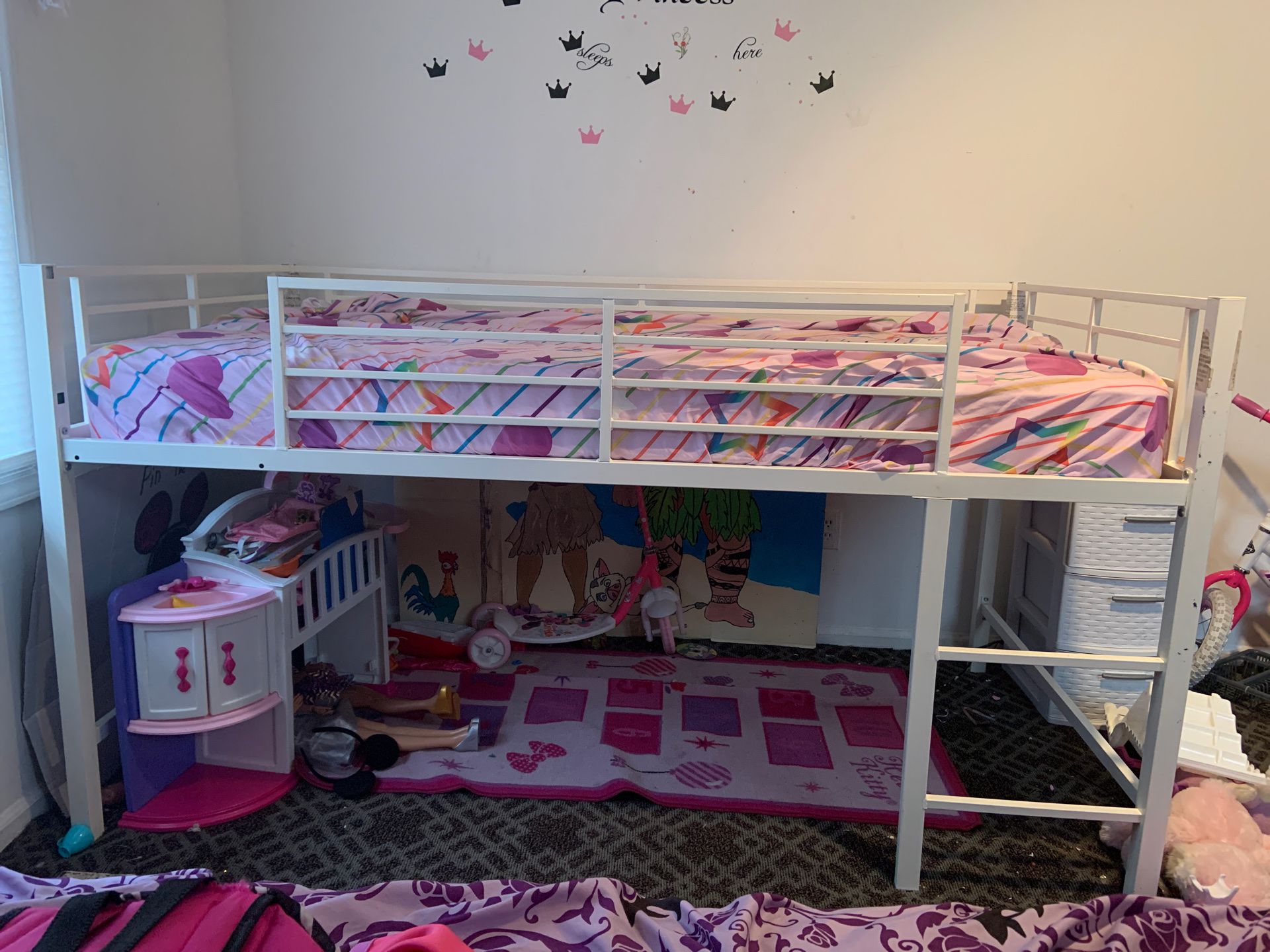 Play room bed frame