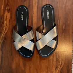 J.Crew Leather Sandals Size 8