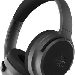 Linsoul Kiwi Ears Ardor Bluetooth 5.4 Over Ear Headphones, Wireless DJ Studio Headphones, Dual Dynamic Driver Studio Monitor with Hybrid ANC, 140H Pla