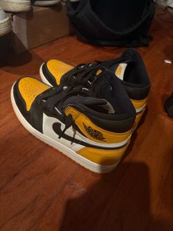 Jordan 1 High Yellow Toes