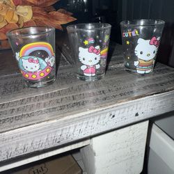 Hello Kitty Shot  Glass