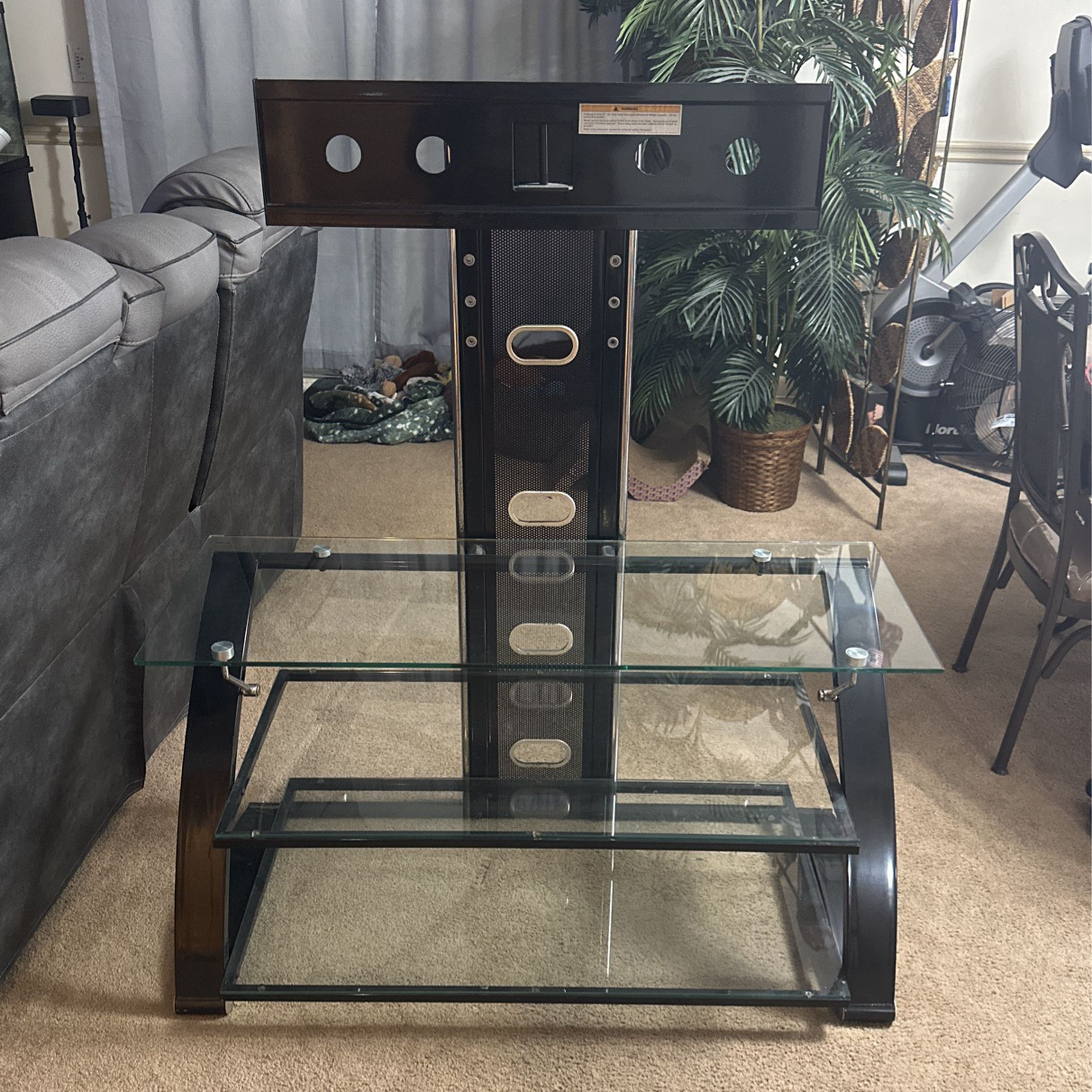 Glass TV Stand 