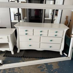 Solid Wood Dresser 
