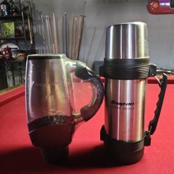 Snap On Coffee Mug And Thermos 