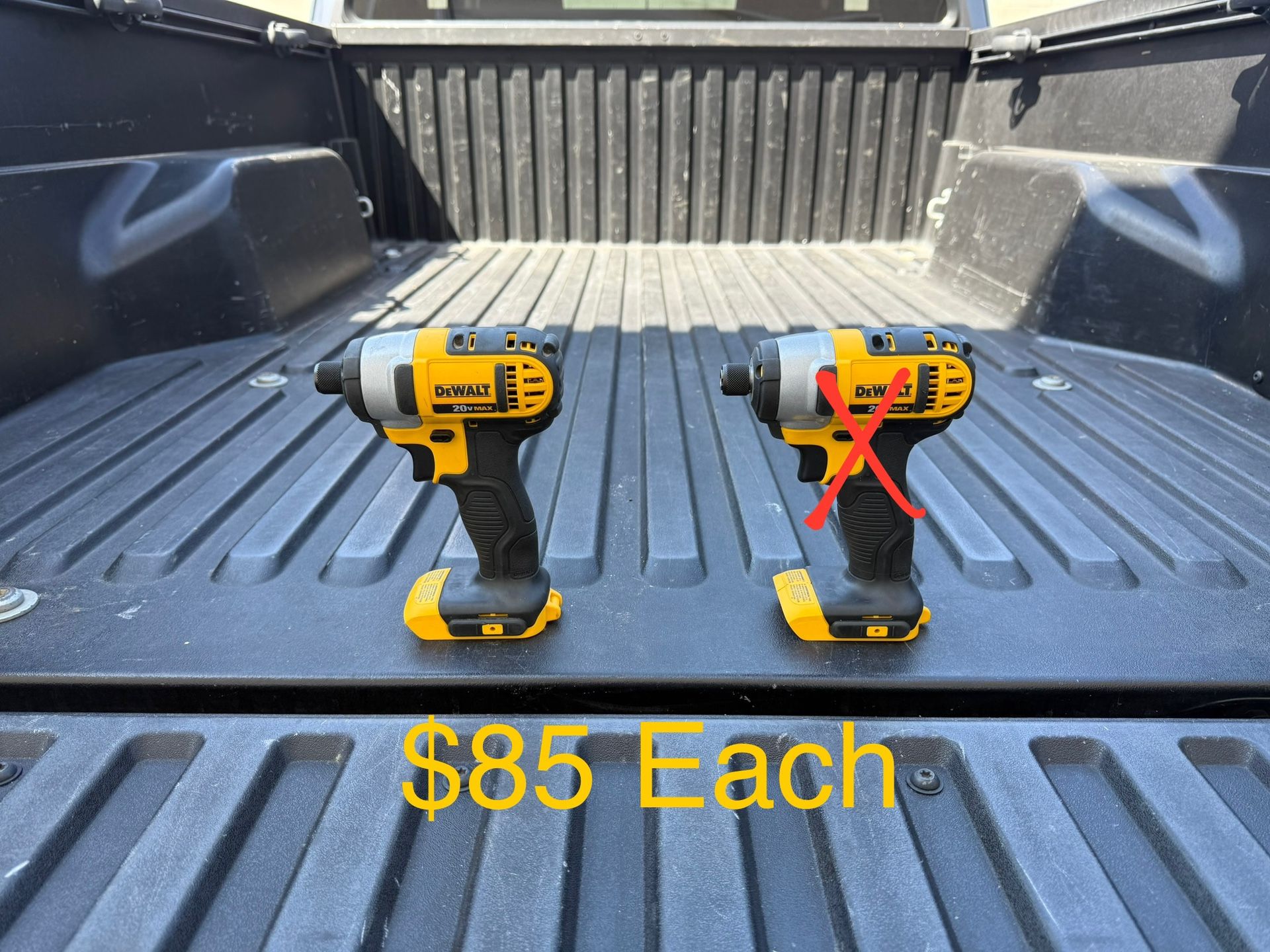 DEWALT 20V MAX Cordless 1/4 in. Impact Driver (Tool Only)