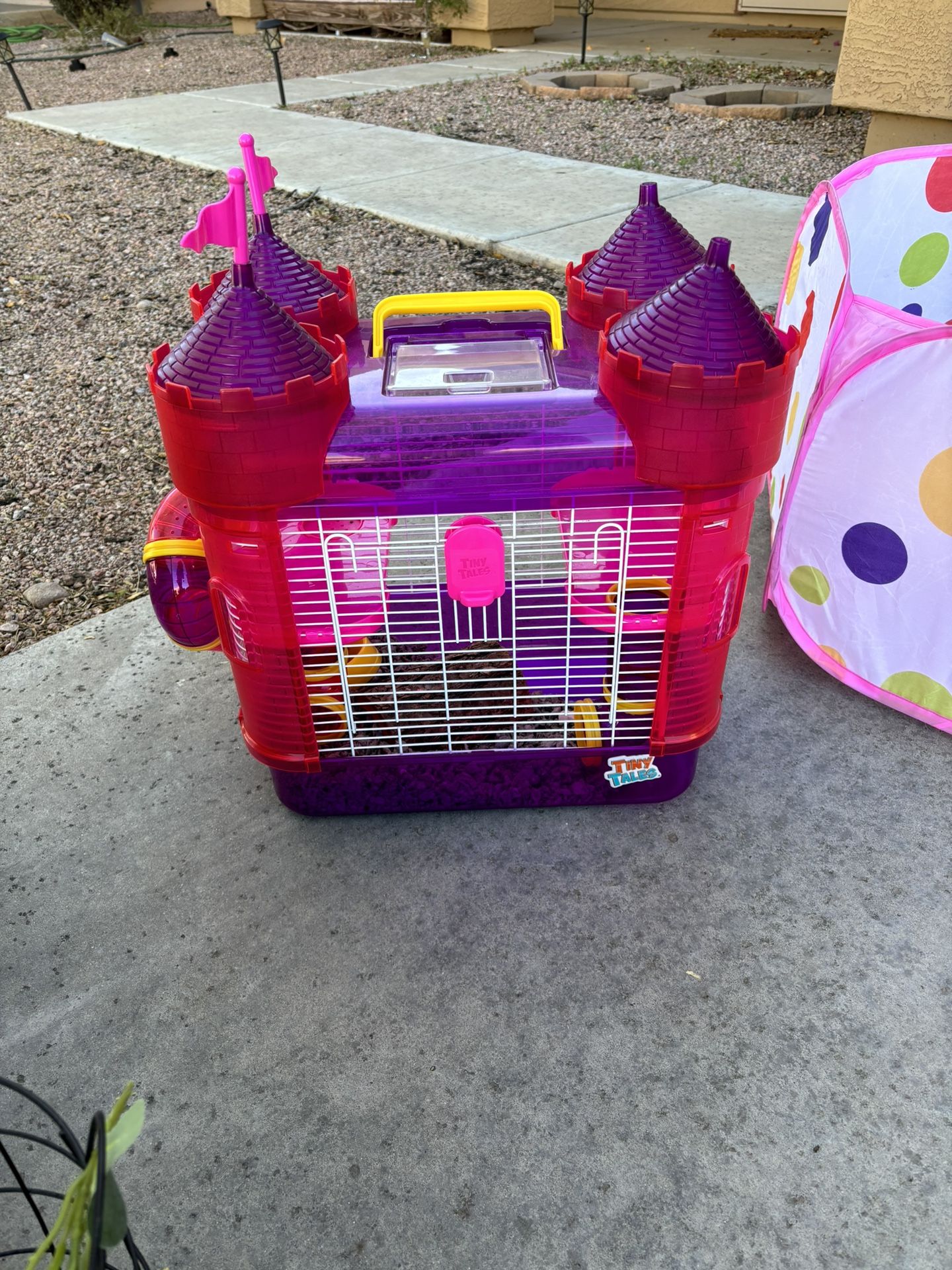 Tiny tales hamster cage castle outlet