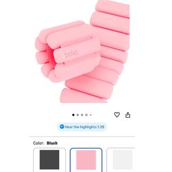 Bala Weights For Wrists Or Ankles 2lb Set