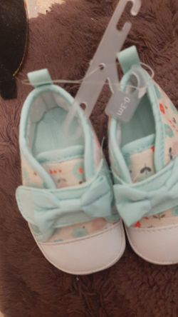 Brand new 0-3 months girls summer shoes