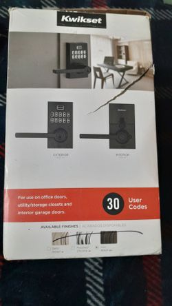 Electronic door lock door latch