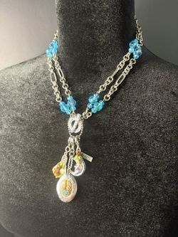 Vintage Kirks Folly "I Remember You By Heart" Locket Charm Necklace