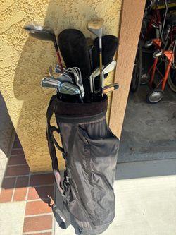 Beginner Golf Clubs and Golf Club Bag