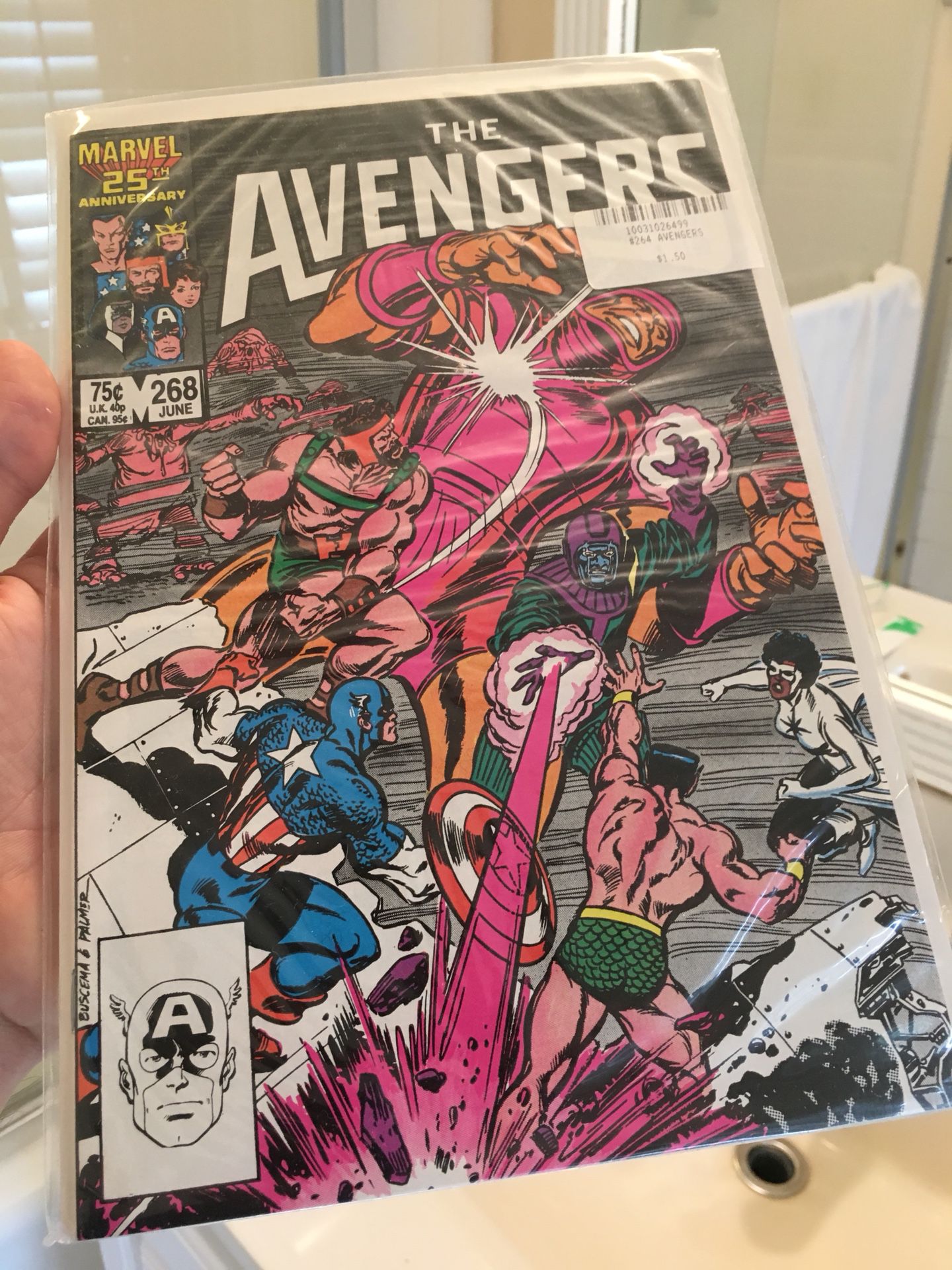 The Avengers Comic Issue 268!! Fantastic condition