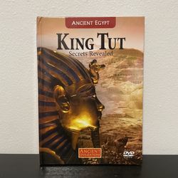King Tut Secrets Revealed DVD + Book Ancient Egypt Civilizations History Channel