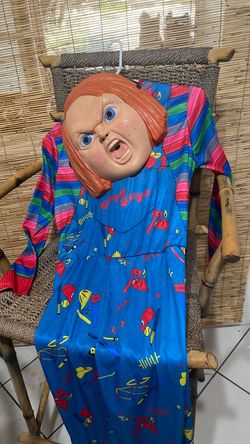 Chucky costume.