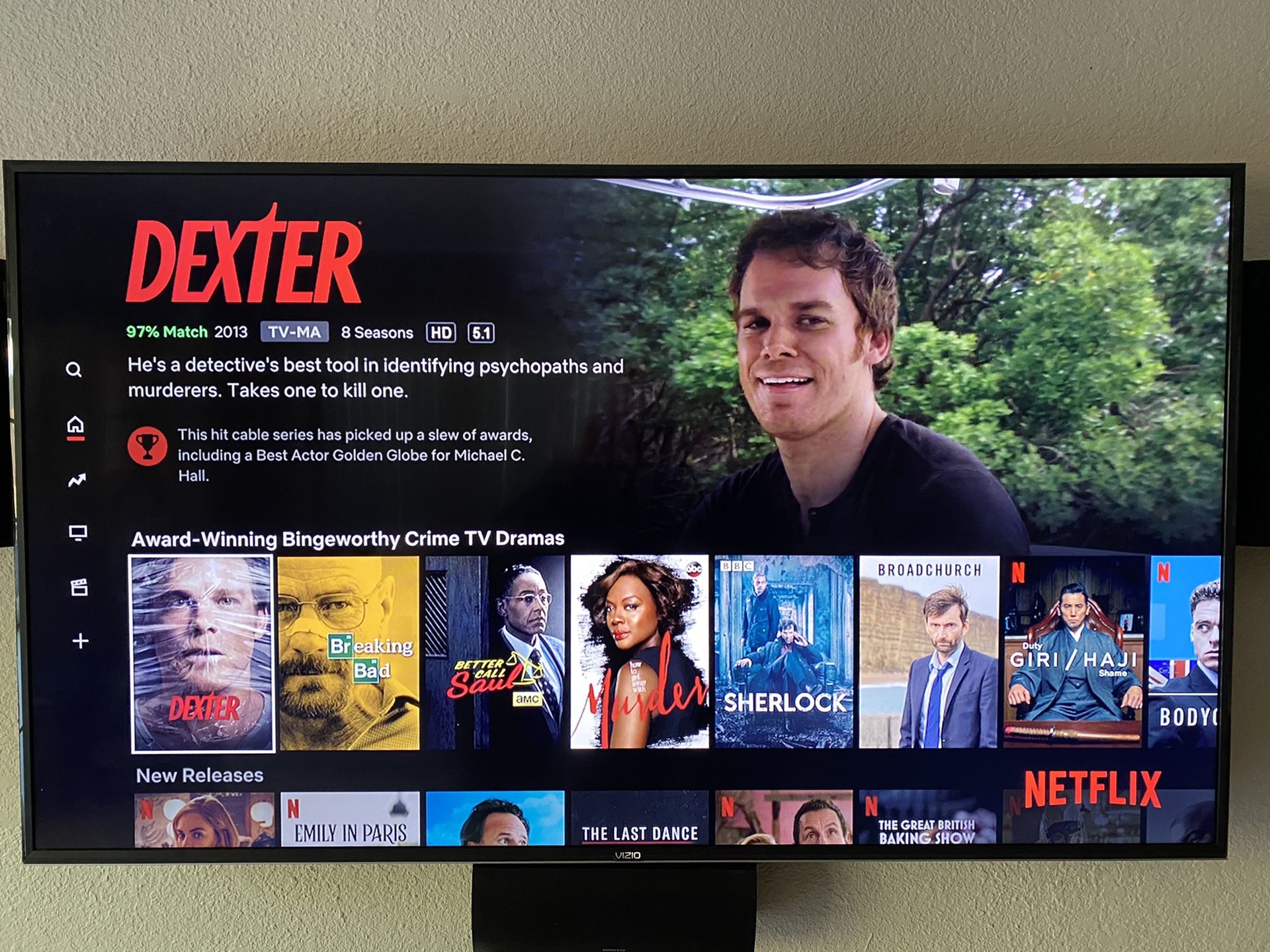 VIZIO E65-F0 65-inch 4K HDR LED Smart TV -