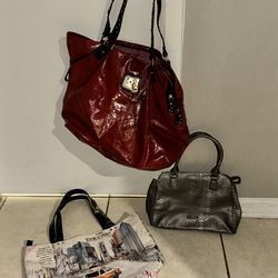 (3) handbag lot