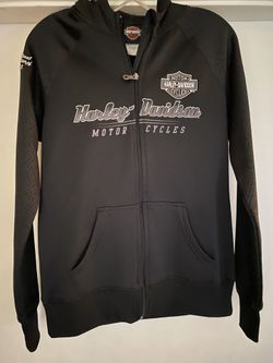 HARLEY DAVIDSON WOMENS HOODED JACKET SIZE SMALL