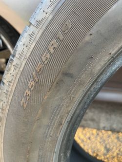 2 tires 235 55 19 great condition