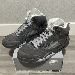 Jordan 5 Retro Wolf Grey 2026(men’s 12)