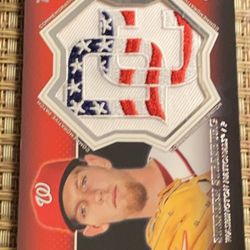 2013 Topps: Commemorative Patch Stephen Strasburg 