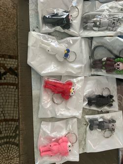 Mini kaws keychain figures Collection