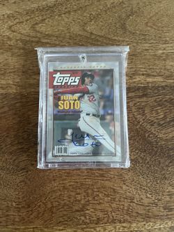 2019 JUAN SOTO TOPPS ARCHIVES BASEBALL MAGAZINE AUTOGRAPH AUTO /150